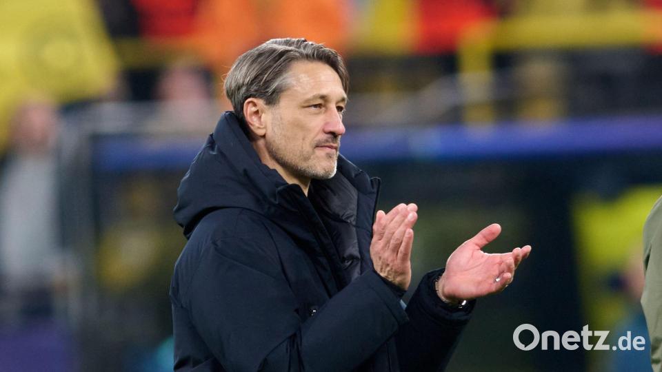 Trainer Niko Kovac ist mit der Entwicklung seiner Mannschaft zufrieden. Bild: Bernd Thissen/dpa