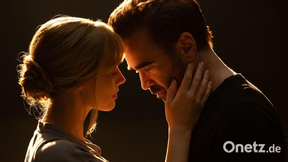 Ein Plädoyer für den Mut zur Liebe: Margot Robbie als Sarah und Colin Farrell als David in dem Film „A Big Bold Beautiful Journey“ Bild: Matt Kennedy/Sony Pictures /dpa