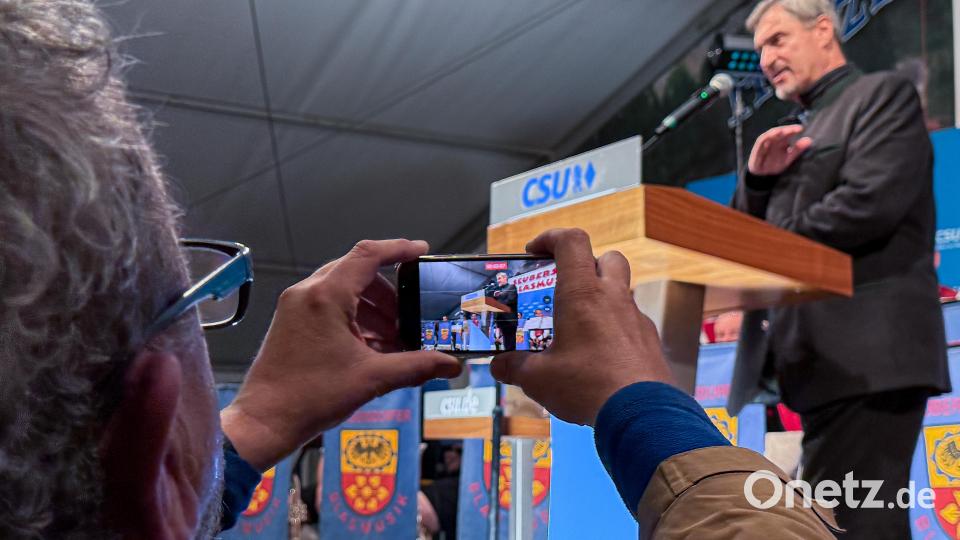 Ein Erinnerungsfoto muss sein. Bild: Stephan Huber