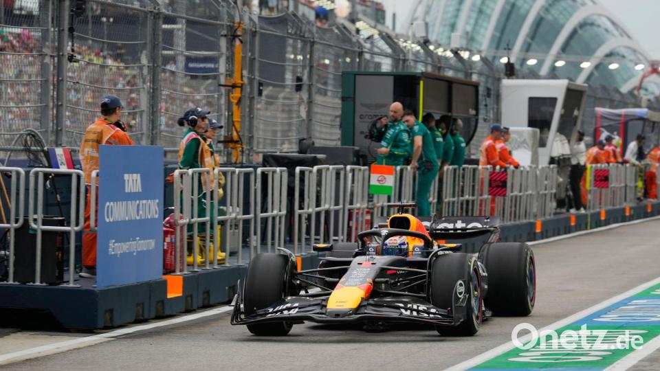 Weltmeister Max Verstappen will in Singapur seine WM-Aufholjagd fortsetzen. Bild: Vincent Thian/AP/dpa
