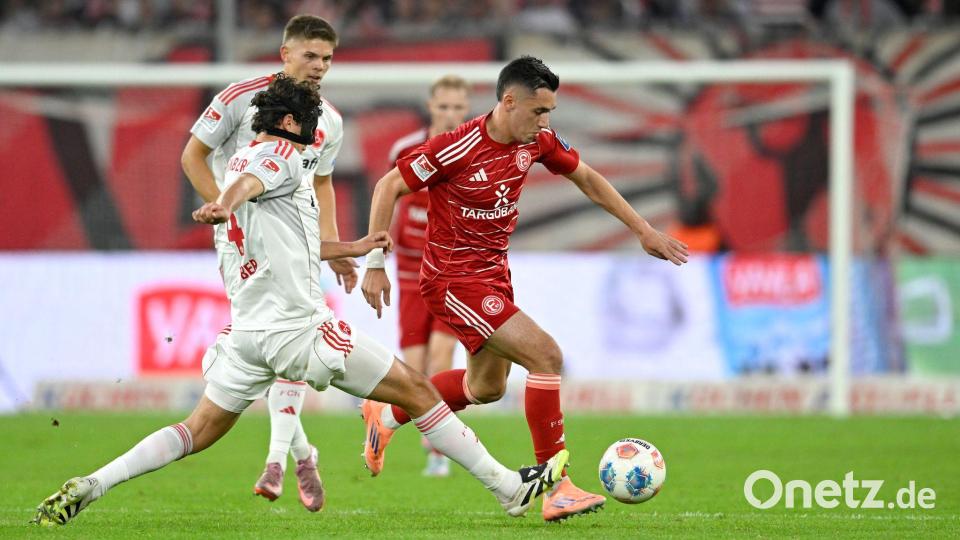 Fortuna Düsseldorf verliert auch sein viertes Heimspiel - diesmal gegen Nürnberg. Bild: Anke Waelischmiller/dpa