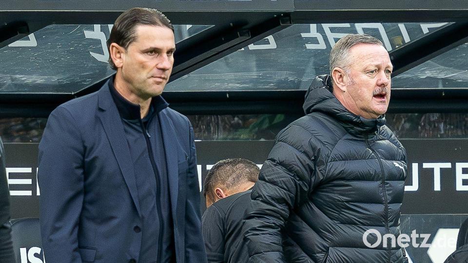 Gerardo Seoane und Roland Virkus fielen dem katastrophalen Saisonstart zum Opfer. Bild: David Inderlied/dpa