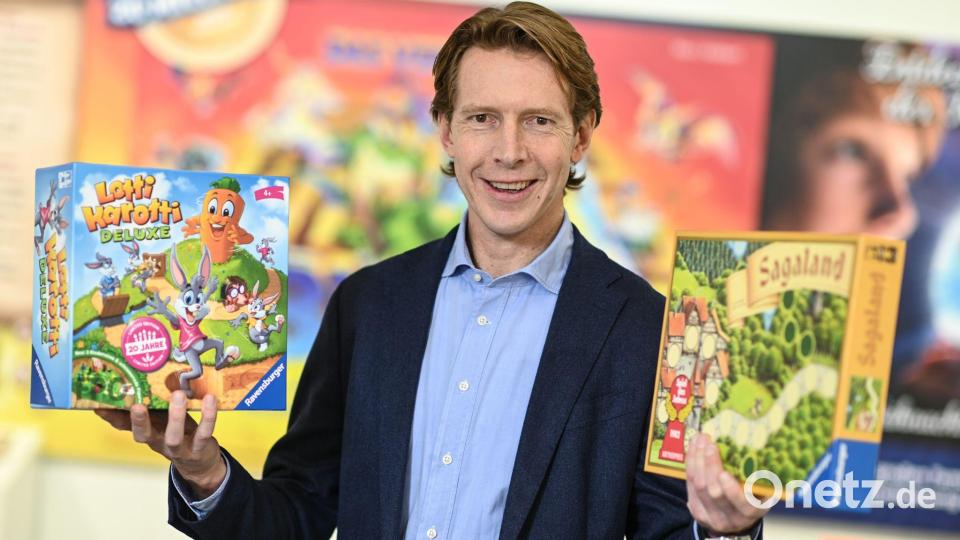 Clemens Maier ist seit 2017 der Vorstandsvorsitzende des Spieleherstellers. (Archivbild) Bild: Felix Kästle/dpa