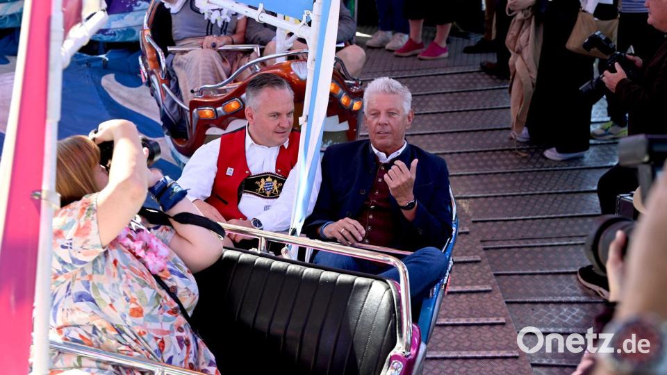 &quot;Eine Achterbahnfahrt&quot; sei die Wiesn 2025 gewesen, sagt Scharpf. Bild: Felix Hörhager/dpa