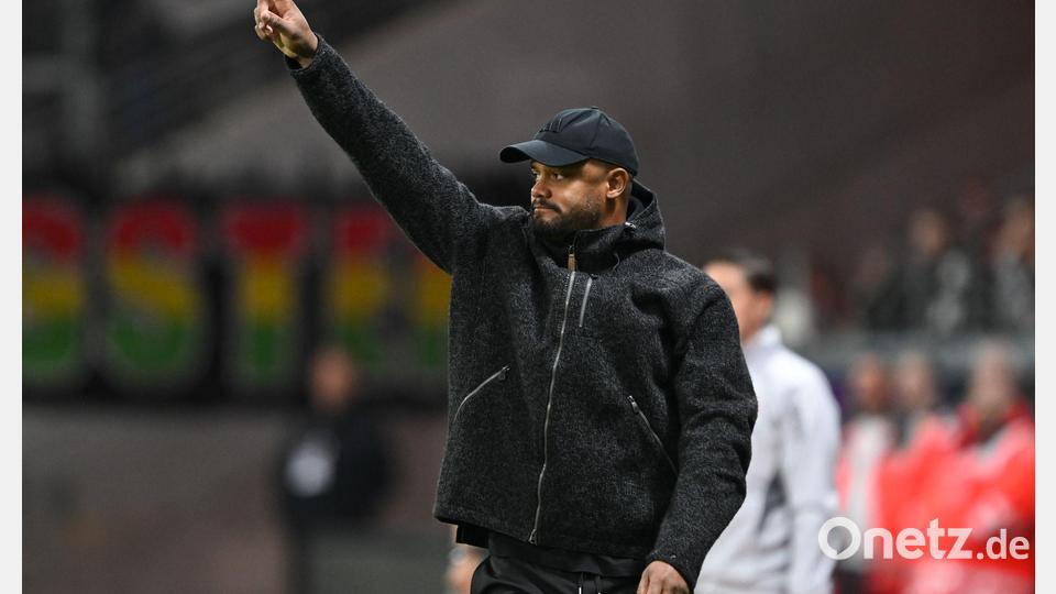 War wieder einmal sehr zufrieden mit seiner Mannschaft: Bayern-Trainer Vincent Kompany. Bild: Arne Dedert/dpa