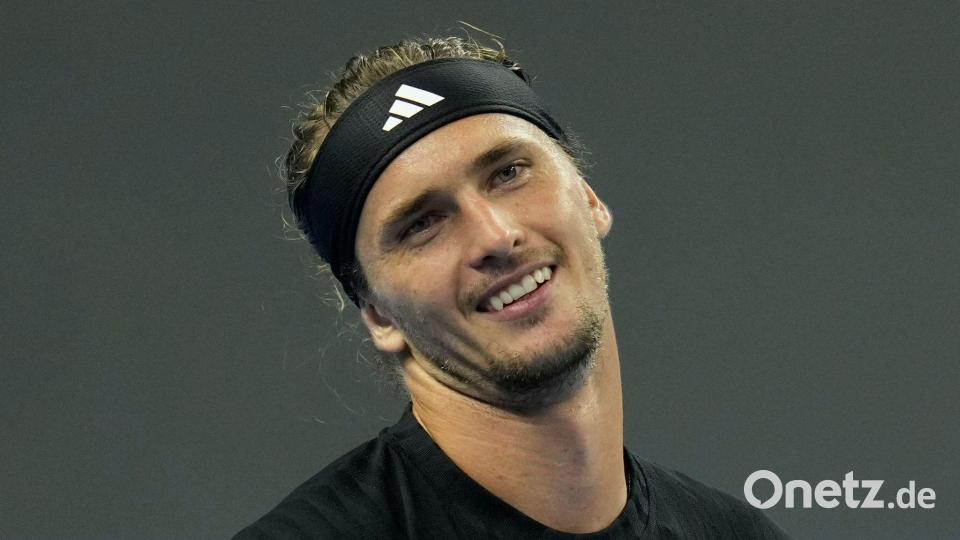 Immer wieder Sorgen um die Gesundheit: Alexander Zverev laboriert an einer Zehenblessur. Bild: Ng Han Guan/AP/dpa