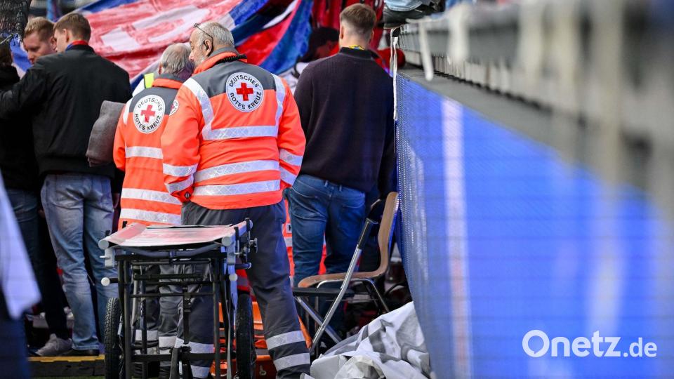 Der Heidenheimer Sieg gegen den FC Augsburg wurde von einem medizinischen Notfall überschattet. Bild: Harry Langer/dpa