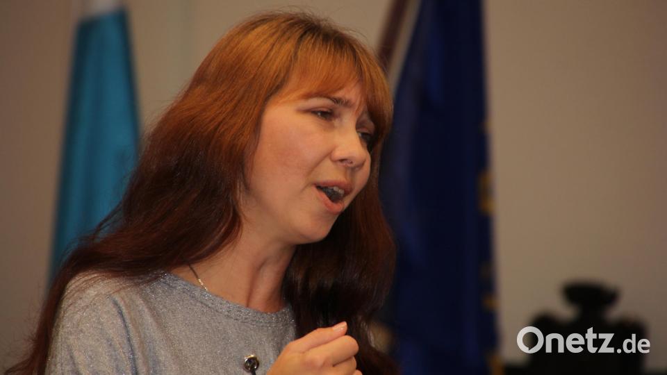 Maryna Hulyk sang in ihrer ukrainischen Landessprache. Bild: kro