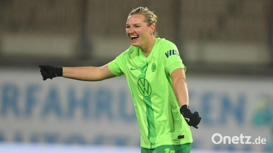 Vorfreude auf die Königsklasse: Wolfsburg-Star Alexandra Popp (Archivbild) Bild: Swen Pförtner/dpa