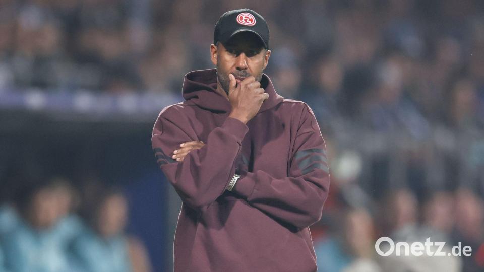 Aus nach drei Jahren und acht Monaten als Fortuna-Trainer: Daniel Thioune. (Archivbild) Bild: Christoph Reichwein/dpa