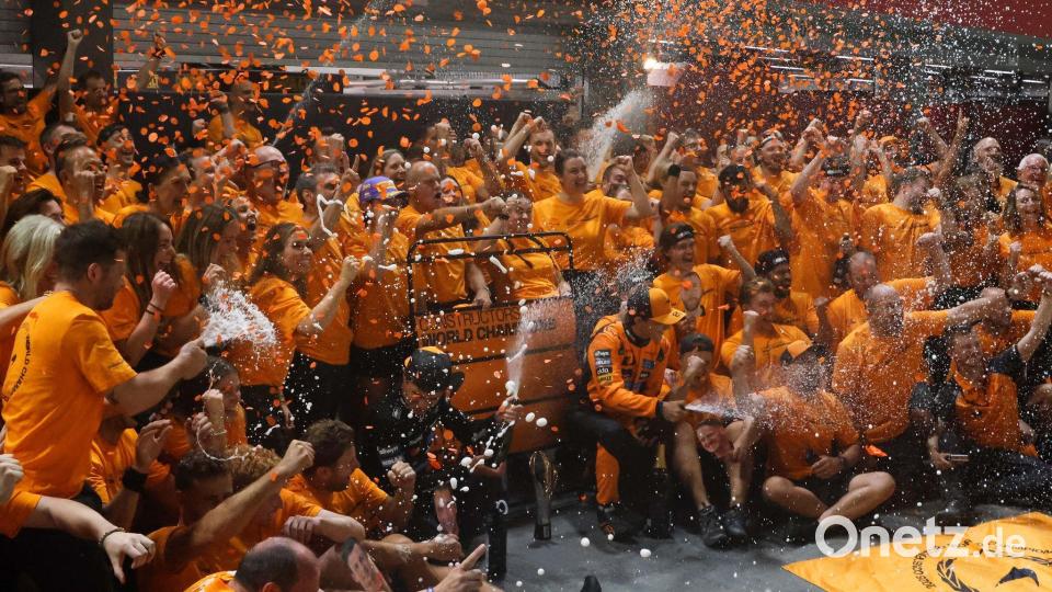 McLaren ist wie im Vorjahr Konstrukteurs-Weltmeister der Formel 1. Bild: Wan Mikhail Roslan/ZUMA Press Wire/dpa