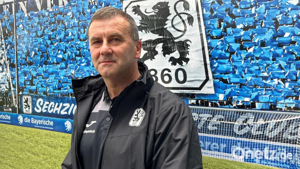 Manfred Paula, Interims-Geschäftsführer des TSV 1860 München will zeitnah den neuen Trainer bekanntgeben. (Archivbild) Bild: Christian Kunz/dpa
