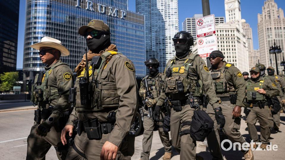 Die Stadt Chicago und der Bundesstaat Illinois klagen gegen die US-Regierung. (Archivbild) Bild: Ashlee Rezin/Chicago Sun-Times/AP/dpa
