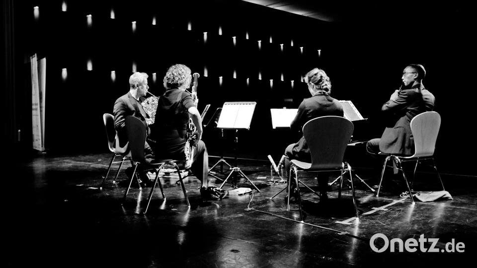 Das Bläserquintett Opus 45. Bild: MCHurrek/exb
