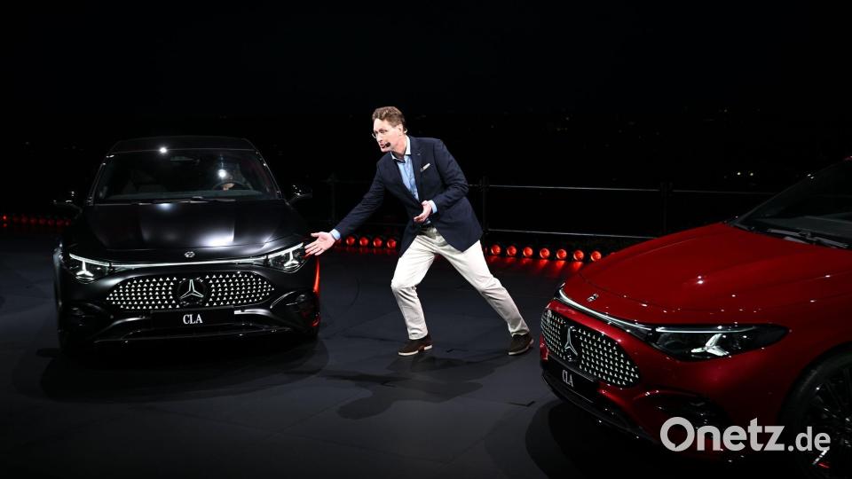 Bringt der neue vollelektrische CLA die Wende bei den E-Auto-Verkäufen der Schwaben? (Archivbild) Bild: Marijan Murat/dpa