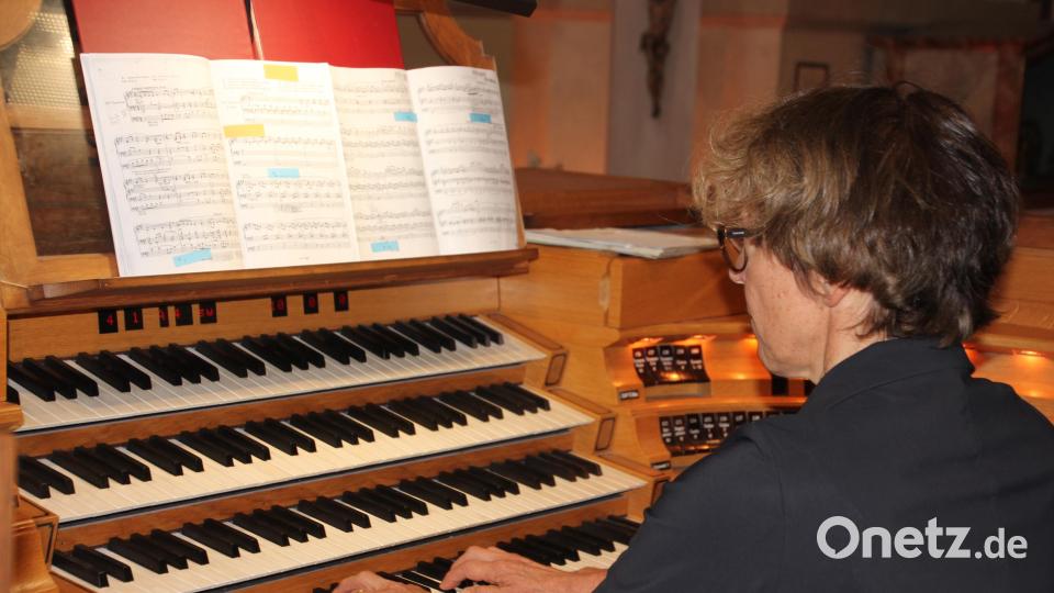 Judith Trifellner-Spalt begeistert bei ihrem Konzert in der Basilika. Bild: kro