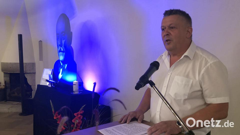 Hermann Weiß ist Zweiter Vorsitzender beim Verein &quot;Forum Falkenberg-Freunde der Burg&quot;. Sein Ziel und das aller Vereinsmitglieder ist – nach dem Ehrenamtspreis vor wenigen Wochen - nun auch der bundesweite Engagementpreis. Bild: wro