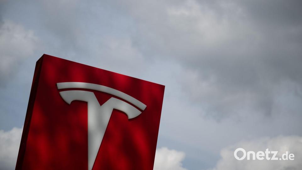 Tesla hatte im September starke Zahlen. (Archivbild) Bild: Sebastian Gollnow/dpa