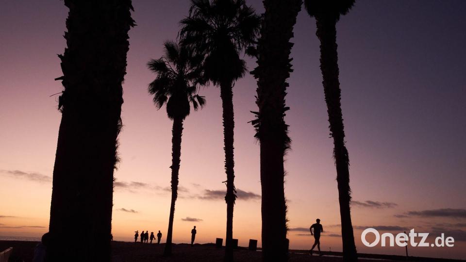 Golden Hour am Ocean Beach: San Diego zeigt sich von seiner schönsten Seite Bild: Gregory Bull/AP/dpa