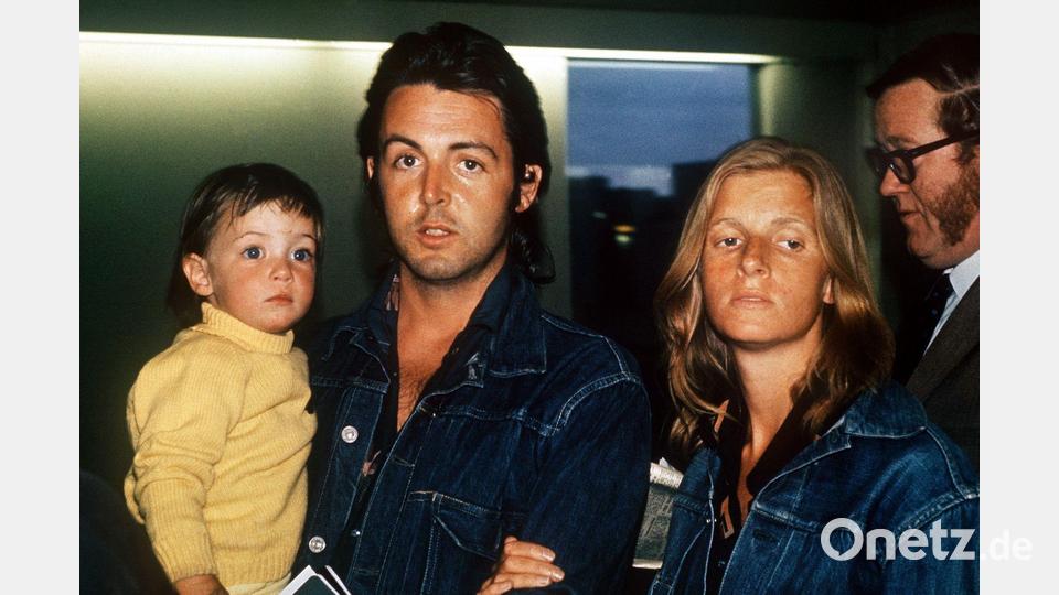 Paul McCartney und Ehefrau Linda waren bis zu ihrem Krebstod im Jahr 1998 zusammen. (Archivbild) Bild: UPI/dpa