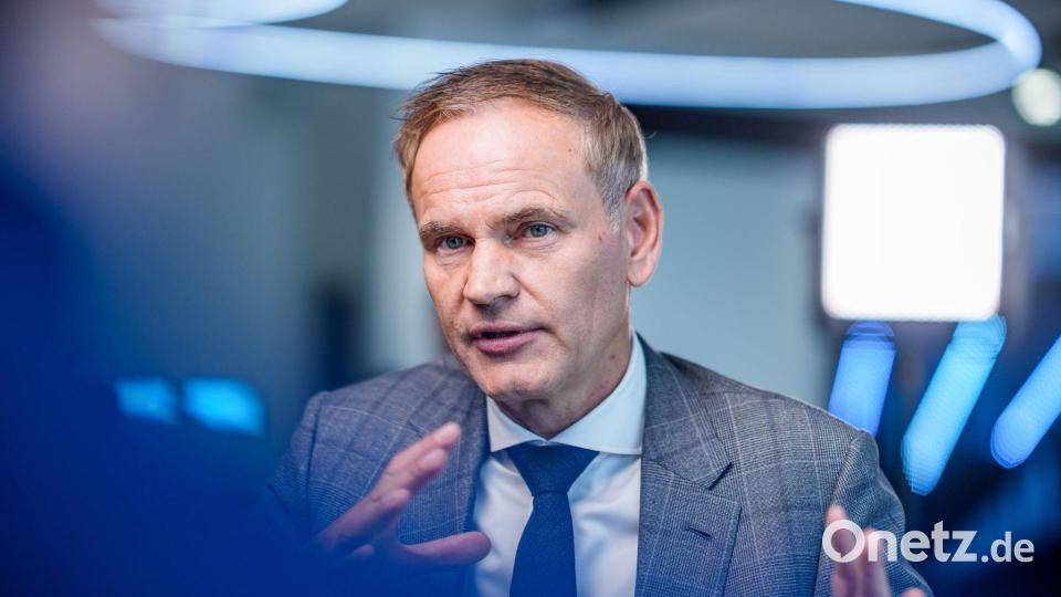 Blume: „Aus heutiger Perspektive ist das Ziel, wie es für 2035 gesetzt wurde, unrealistisch.“ Bild: Michael Kappeler/dpa