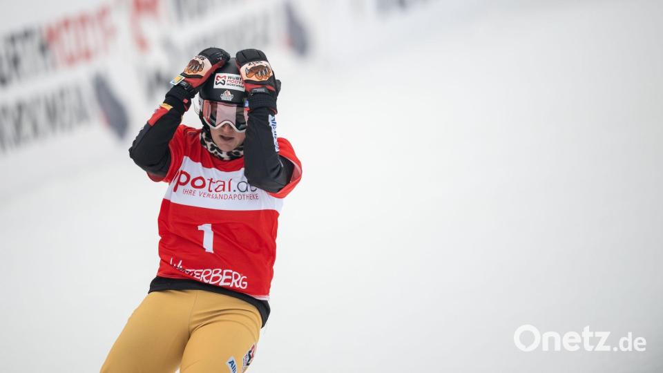 Snowboarderin Ramona Hofmeister bangt um ihre Olympia-Teilnahme. Bild: Fabian Strauch/dpa