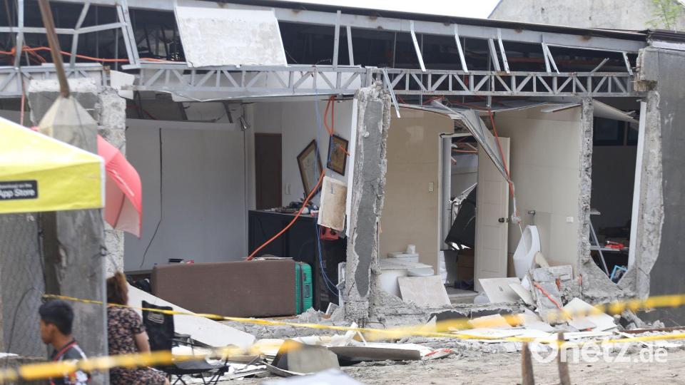 Das Beben erschütterte die südliche Provinz Davao Oriental. Bild: Manman Dejeto/AP/dpa