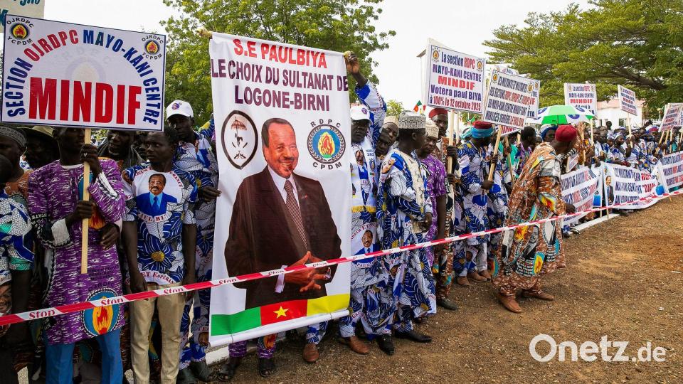 Fünf von sechs Kamerunern haben nie einen anderen Präsidenten als Paul Biya erlebt. (Archivbild) Bild: --/XinHua/dpa