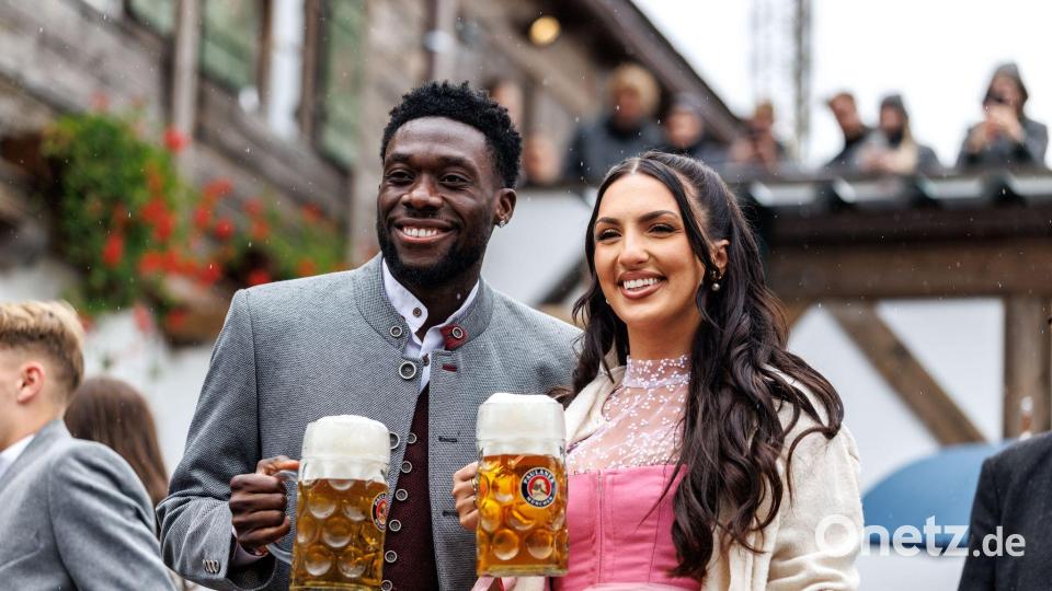 Alphonso Davies geht es wieder besser. (Archivbild) Bild: Matthias Balk/dpa
