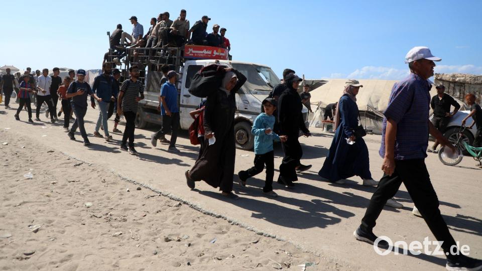 Rund 200.000 Palästinenser soll seit Beginn der Waffenruhe in Gazas Norden zurückgekehrt sein. Bild: Rizek Abdeljawad/XinHua/dpa