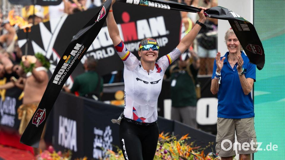Die Norwegerin Solveig Løvseth holte sich überraschend den Sieg auf Hawaii. Bild: BEAUTIFUL SPORTS/Hilger/BEAUTIFUL SPORTS/dpa