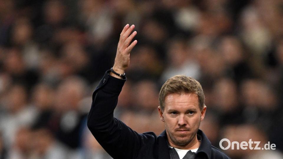 Julian Nagelsmann stellt sich auf ein kniffliges Auswärtsspiel ein. Bild: Federico Gambarini/dpa