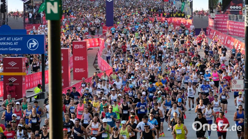 Der Chicago-Marathon ist bekannt für seine schnellen Zeiten. Bild: Nam Y. Huh/AP/dpa