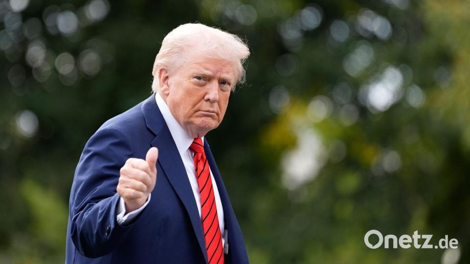 US-Präsident Trump reist nach Israel und Ägypten. Bild: Alex Brandon/AP/dpa