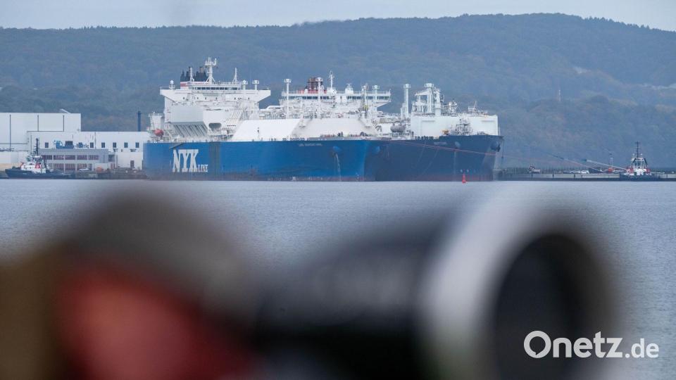 Über die Ostsee kam zuletzt wieder weniger LNG an Deutschlands Küste. Bild: Stefan Sauer/dpa