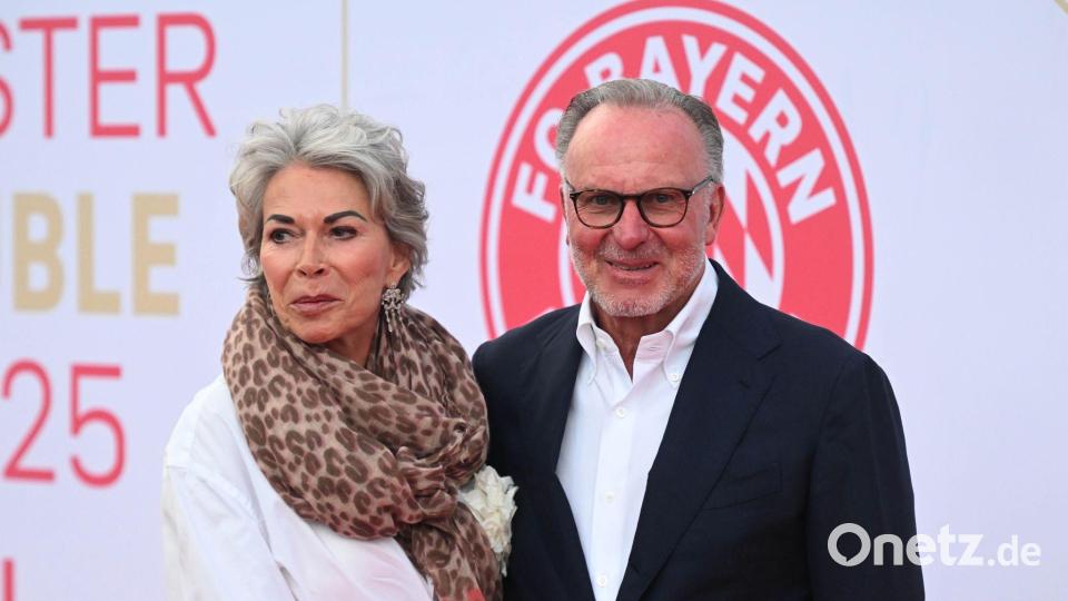 Dankte seiner Ehefrau Martina: Karl-Heinz Rummenigge. Bild: Felix Hörhager/dpa