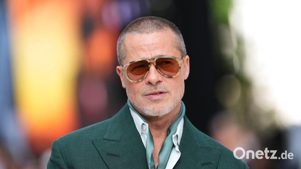 Hollywoodstar Brad Pitt im Sommer bei einer „F1“-Premiere in London. (Archivbild) Bild: Scott A Garfitt/Invision/AP/dpa