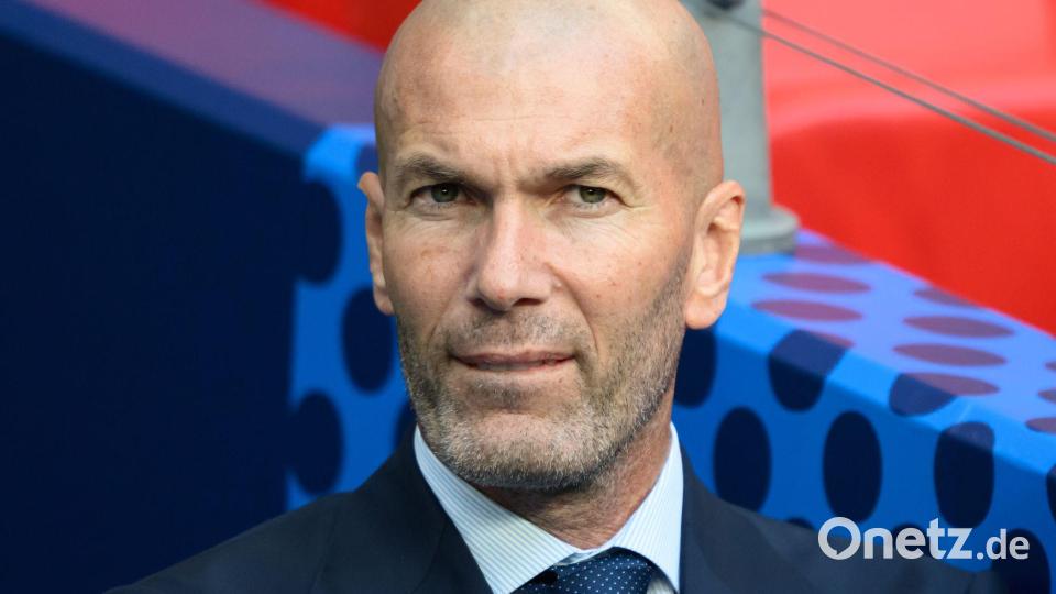 Frankreichs neuer Nationalcoach? Zinédine Zidane ist zumindest nicht abgeneigt. (Archivbild) Bild: Robert Michael/dpa