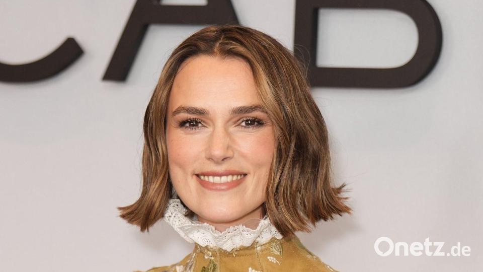 Die 1985 in London geborene Keira Knightley kann schon auf eine mehr als zwanzigjährige Filmkarriere blicken. (Archivbild) Bild: Jordan Pettitt/PA Wire/dpa