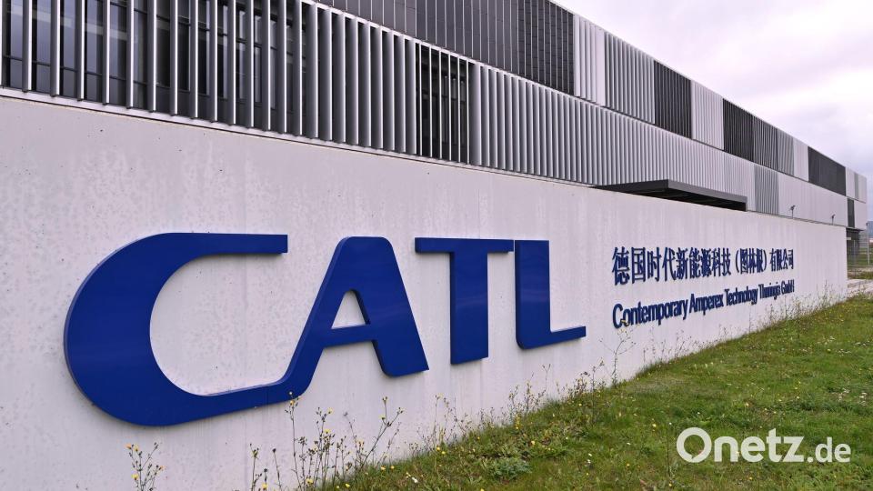 Der Batteriehersteller CATL erweitert sein Testzentrum bei Arnstadt. Bild: Martin Schutt/dpa