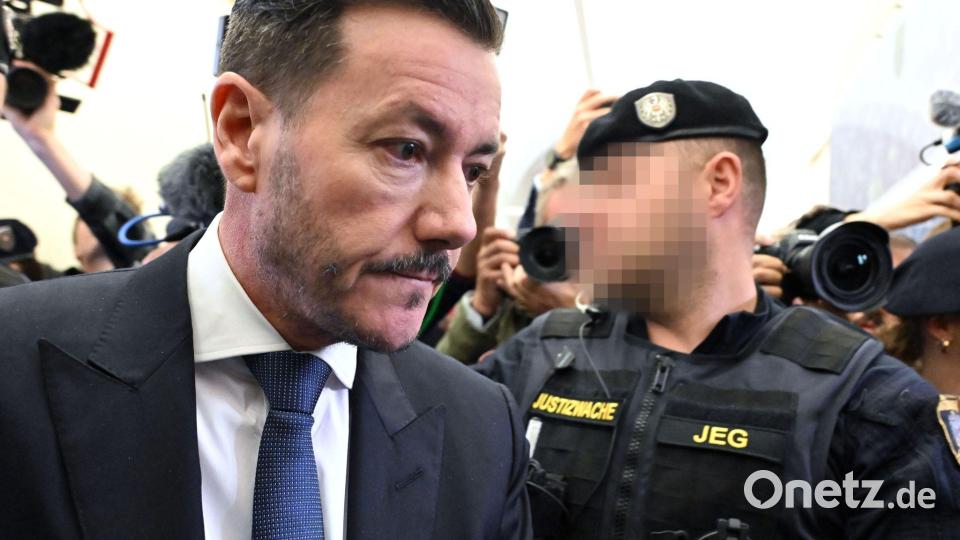 Der Investor René Benko ist wegen Gläubiger-Schädigung zu zwei Jahren Haft verurteilt worden Bild: Barbara Gindl/APA/dpa