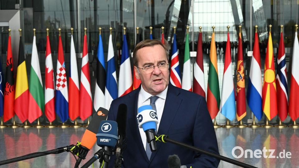 Kündigt einen deutlich stärkeren deutschen Einsatz für den Schutz der Nato-Ostflanke an: Bundesverteidigungsminister Boris Pistorius. Bild: Ansgar Haase/dpa