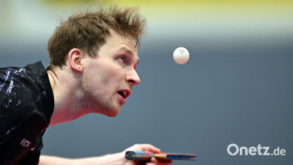 Der aktuell beste deutsche Tischtennis-Spieler: Benedikt Duda. (Archivbild) Bild: Federico Gambarini/dpa