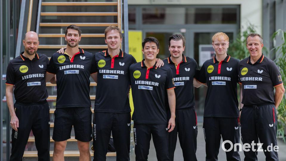 Das deutsche EM-Team. Bild: Rolf Vennenbernd/dpa