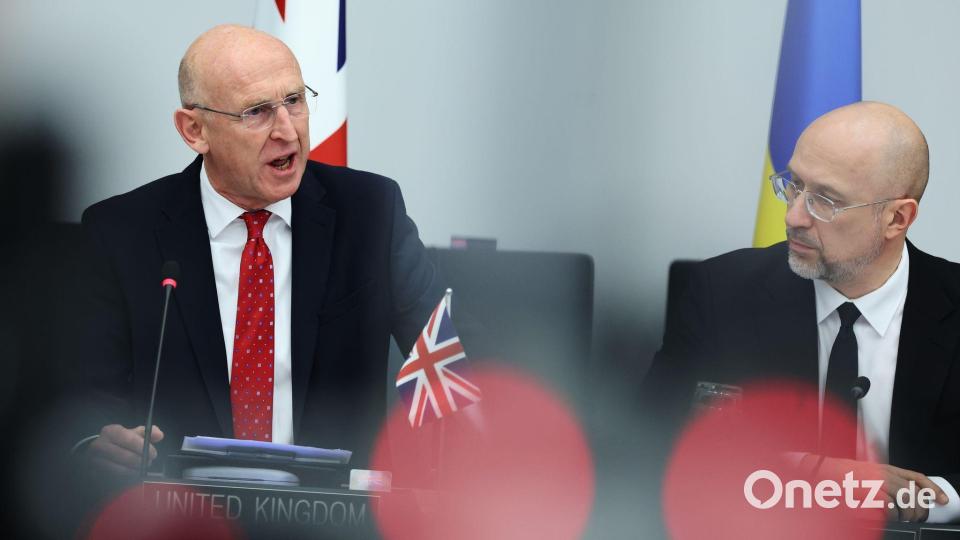 Auch Großbritannien will die Rüstungszusammenarbeit mit der Ukraine intensivieren. Bild: Omar Havana/AP/dpa