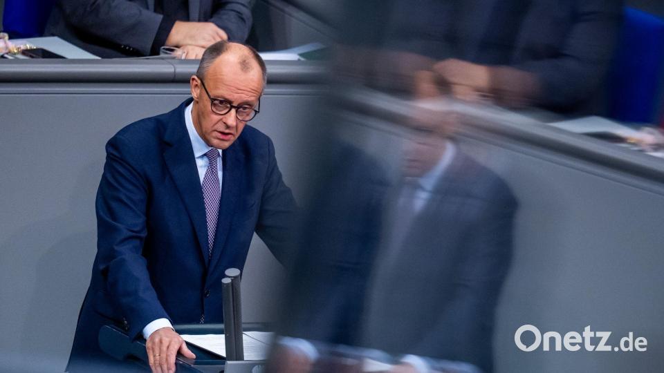 Bundeskanzler Friedrich Merz: Die Bundeswehr soll die „stärkste konventionelle Armee“ in der EU werden. Bild: Michael Kappeler/dpa