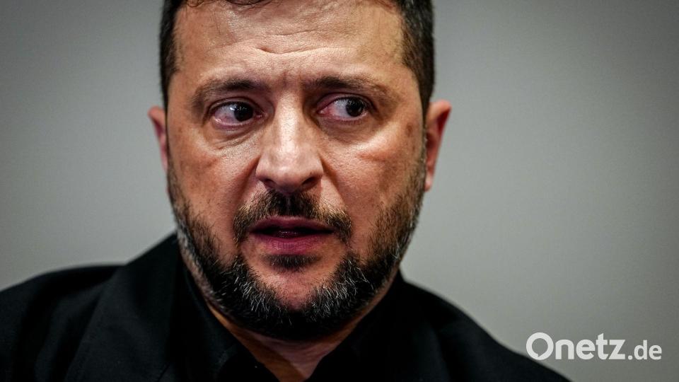 Selenskyj kommt mit einem klaren Ziel nach Washington. (Archivbild) Bild: Kay Nietfeld/dpa