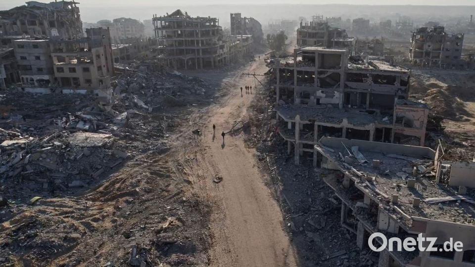 Bislang hält die Waffenruhe im Gazastreifen. (Archivbild) Bild: Uncredited/AP/dpa