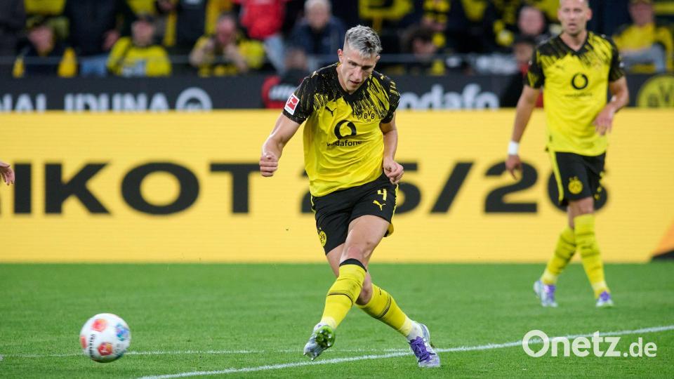 München oder Dortmund? Wo liegt die Zukunft von Nico Schlotterbeck? Bild: Bernd Thissen/dpa