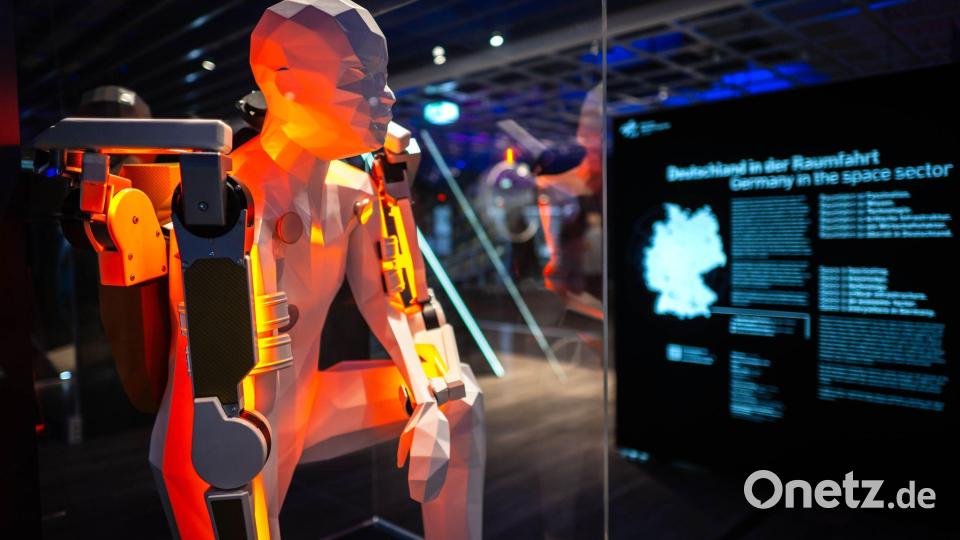 Exoskelett für Astronautentraining Bild: Sina Schuldt/dpa